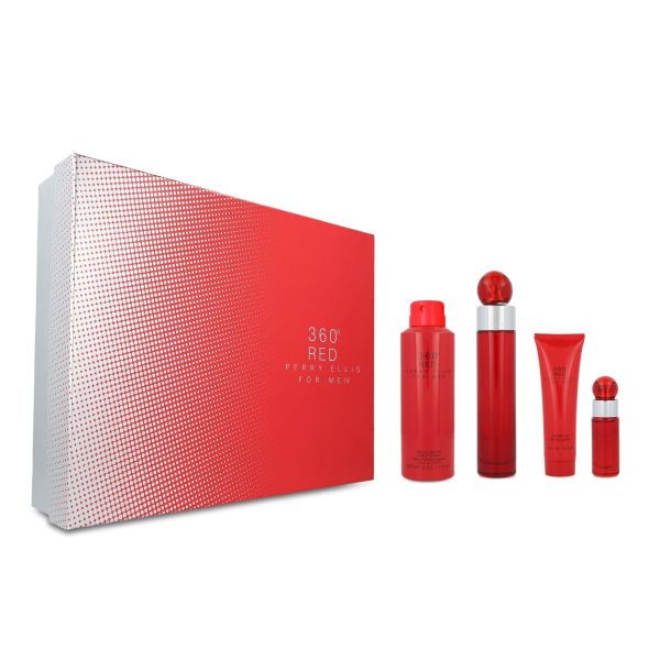 Perry Ellis 360 Red 4 Pzas