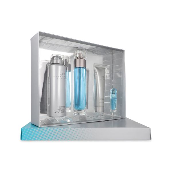 Perry Ellis 360 Trad. 100 ml 4 pzas